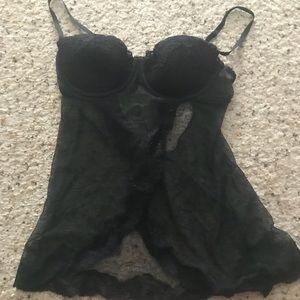 Black Victoria’s Secret lingerie